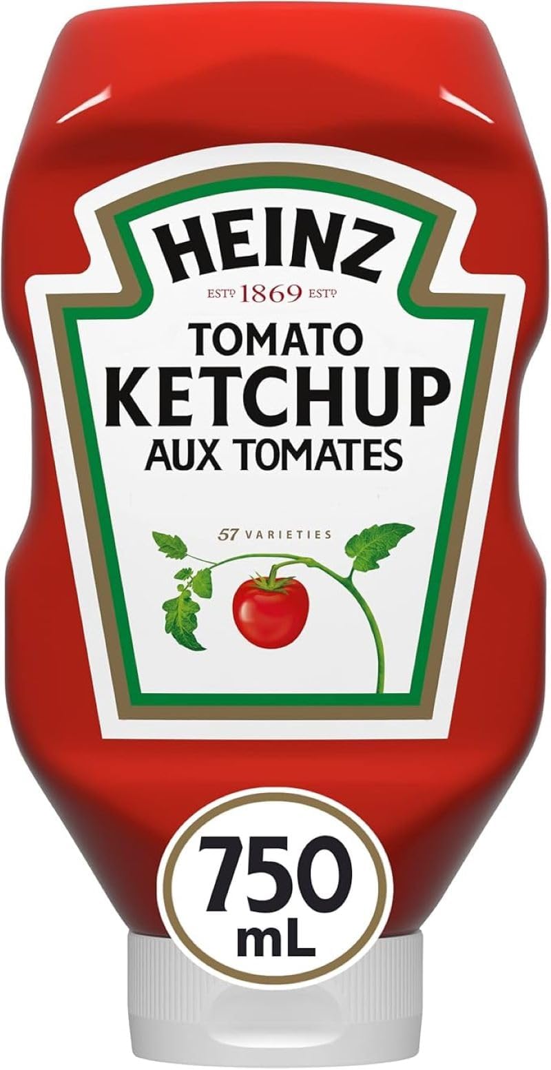 Tomato Ketchup, 750mL/25oz., Bottle, {Imported from Canada}