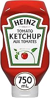 Vista 44 de Heinz Ketchup de tomate mezclado con chipotle, botella exprimible de 14 onzas