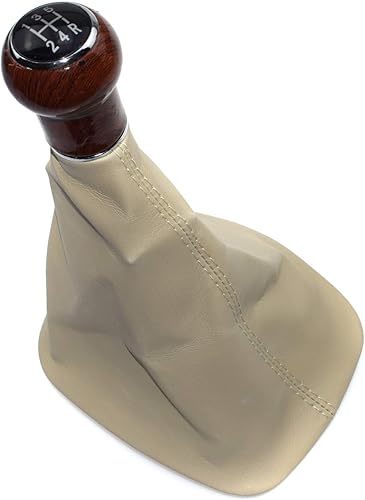 Miniatura 2 de eGang Auto Pomo de palanca de cambios de madera para Volkswagen Passat 1998-2004