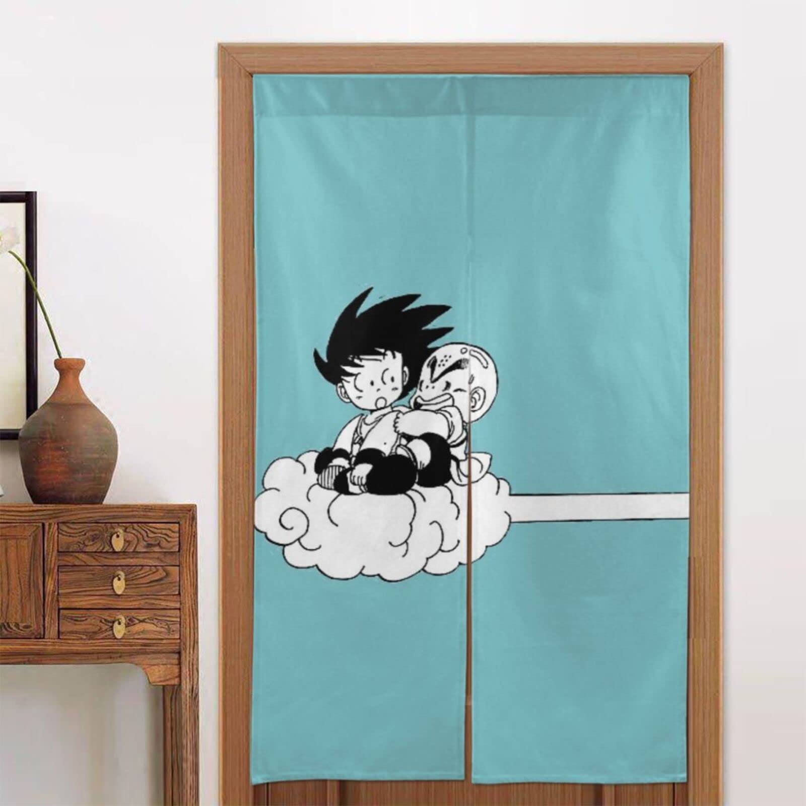 Amazon｜ドラゴンボール アニメ 間仕切り のれん ロングカーテン