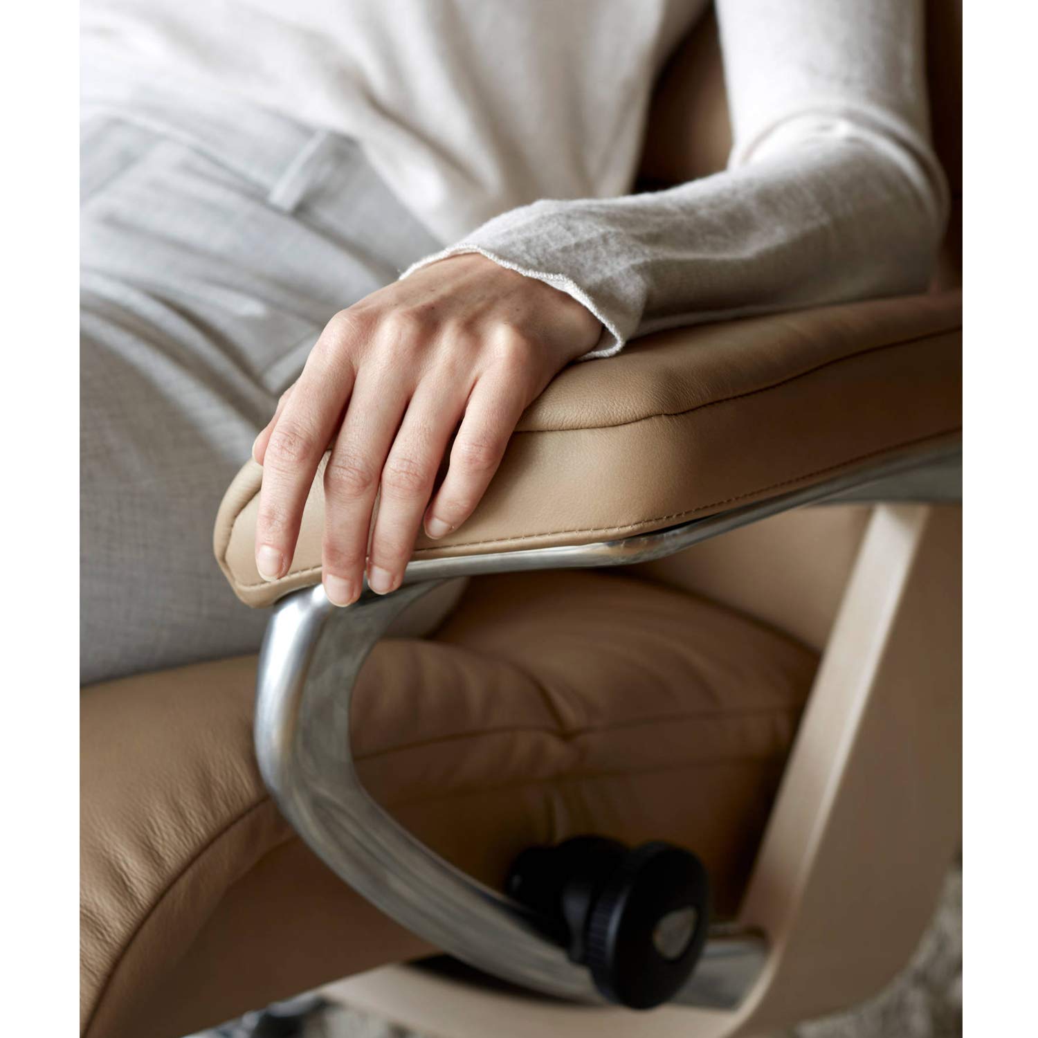 2個口のA◆美品 エコーネス ストレスレス ジェームス エコーネス社 ストレスレス YOU James リクライニングチェア 買取致し