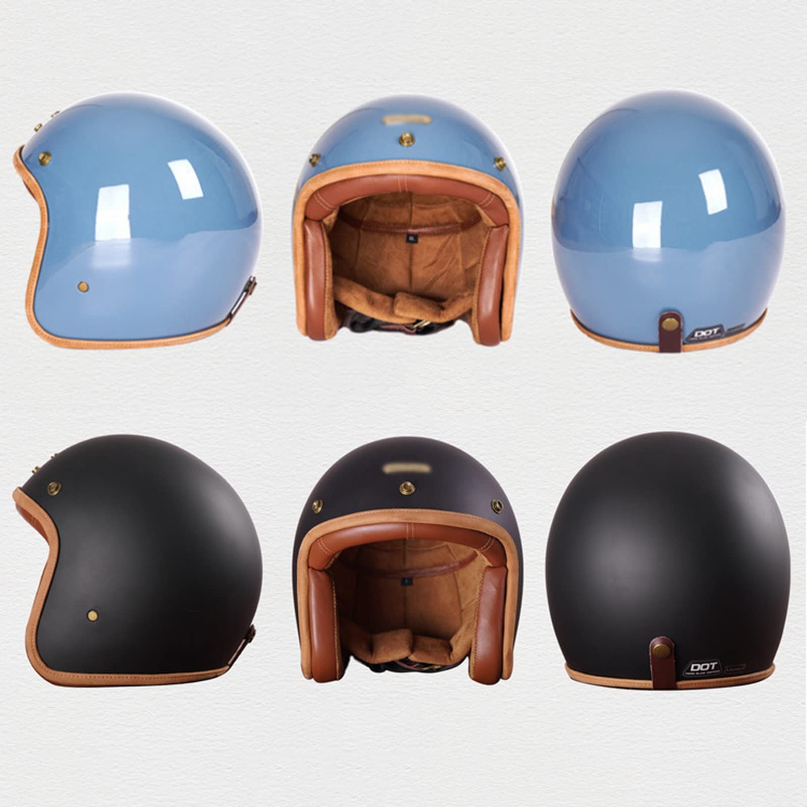 Amazon.com: Ever TA Novelty Motorcycle Helmet, Retro Jet