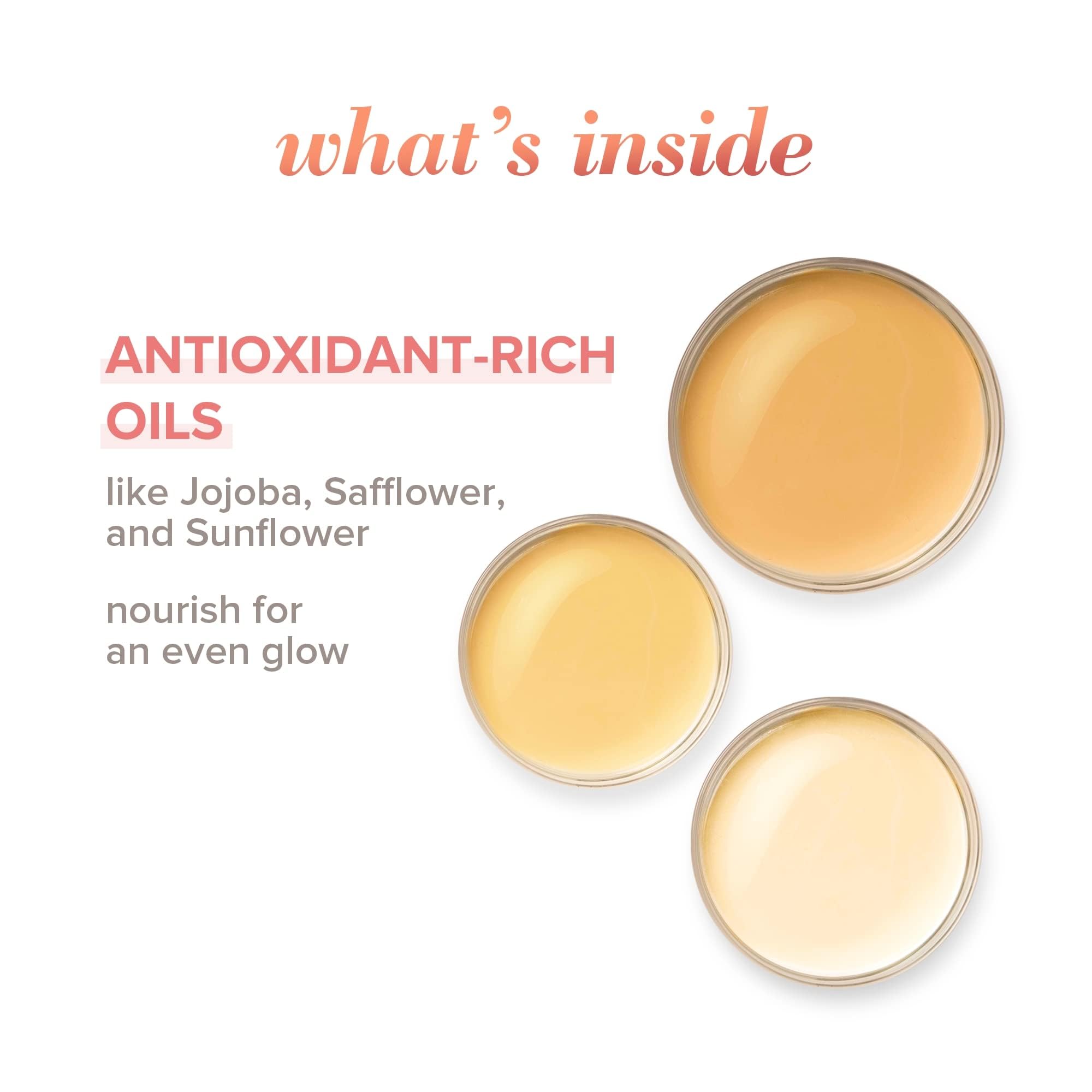 Burt's Bees Glow Booster Face Serum with AntioxidantRich Oils for