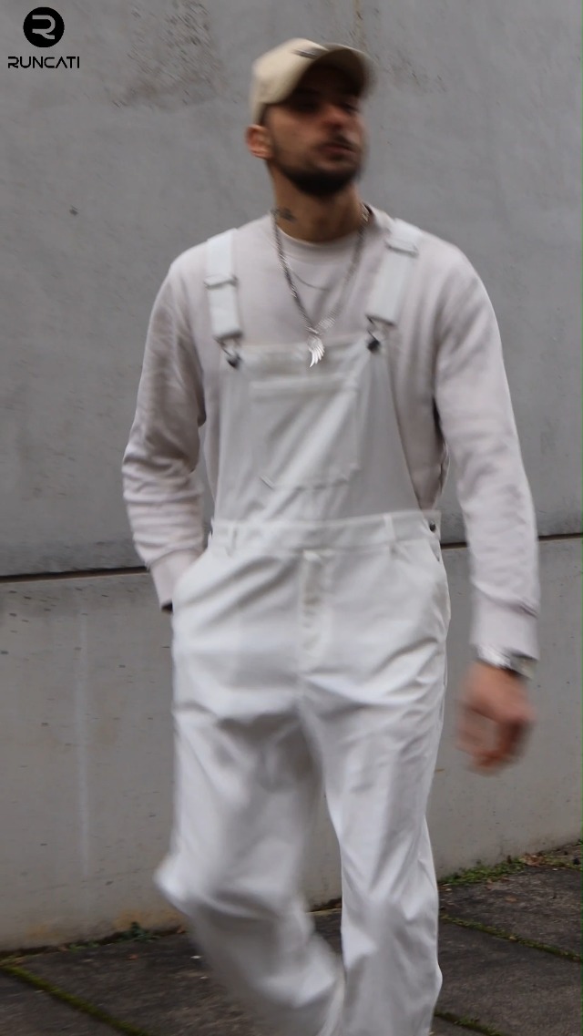 Amazon.com: Runcati Mens Corduroy Bib Overalls Workwear Fashion