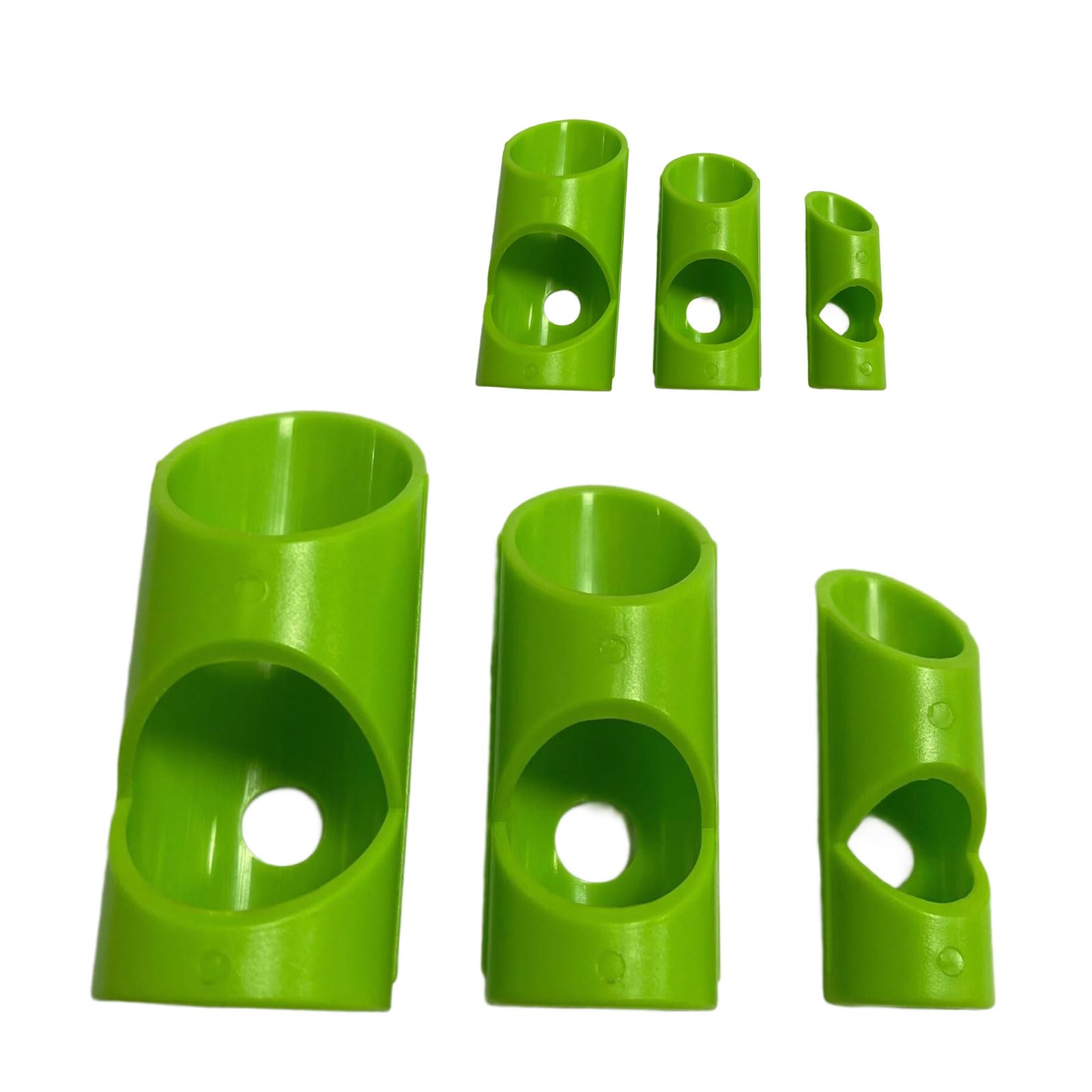 6Pcs Tube Measurements Cutter Set Various Size Long-lastingly Device 15-53mm for HVAC Pipe Insulation Foam Tube Cutter with Depth Markers