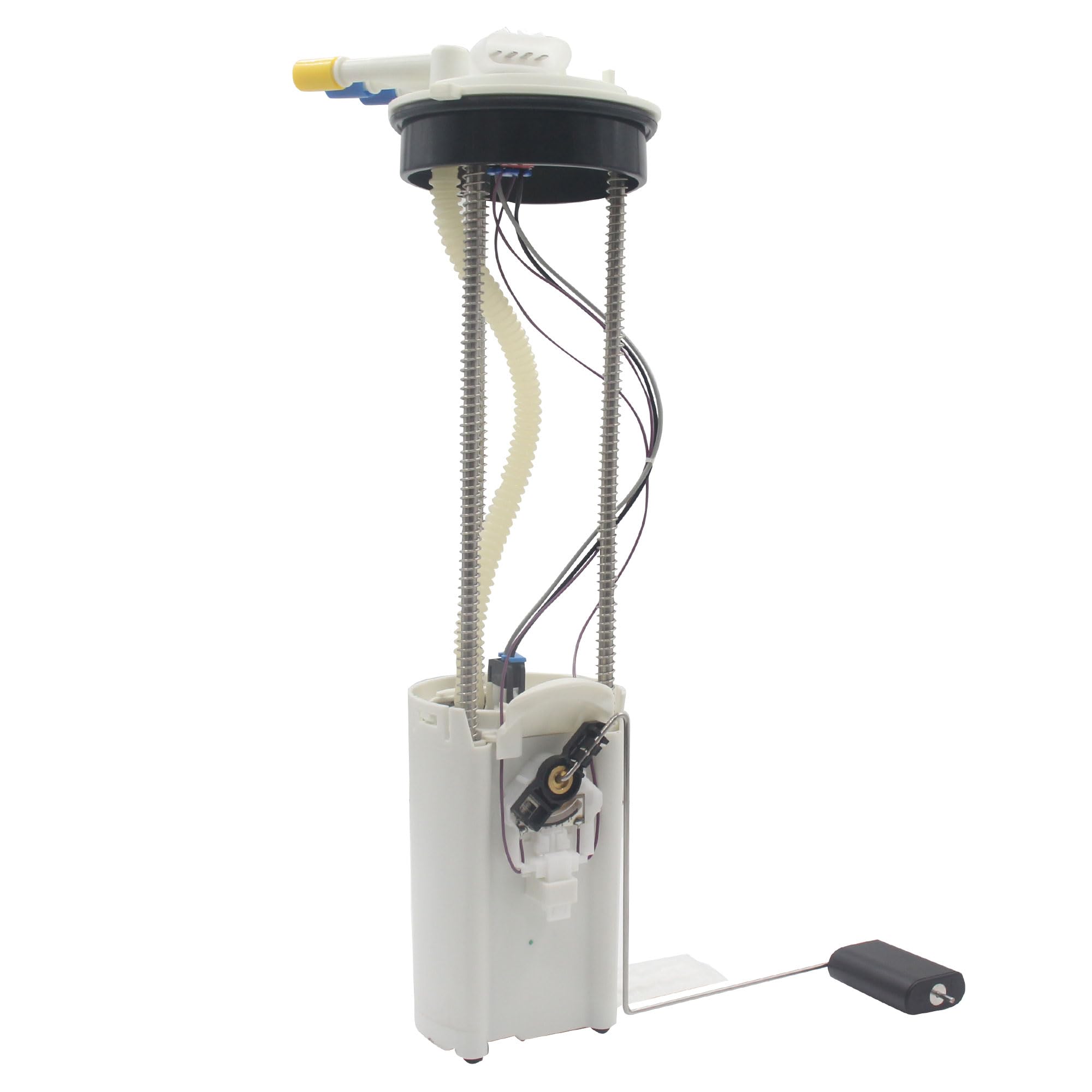 EffoexpartsElectric Fuel Pump Assembly Compatible with Chevrolet Silverado 1500 V6 4.3L 99-03; Silverado 2500 V8 5.3L 99-00; GMC Sierra 1500 V6 4.3L 99-03 & More Replace OE E3501M FG0271