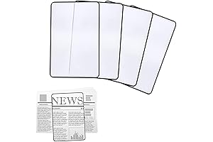 4 Pack 3X Page Magnifying Sheet