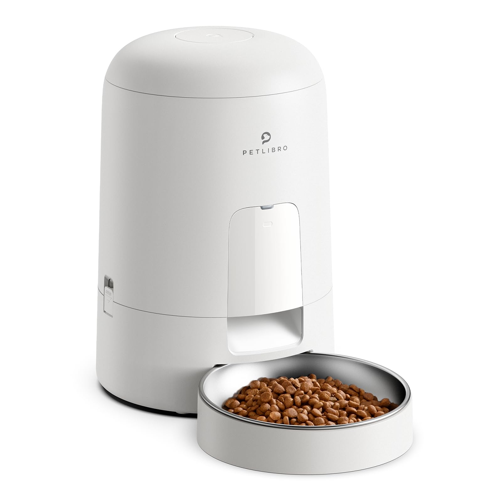 PETLIBRO Automatic Cat Feeder, Battery-Operated Automatic Cat Food Dispenser with 180-Day Life, AIR Cordless Timed Pet Feeder for Cat & Dog, 2L Auto Cat Feeder