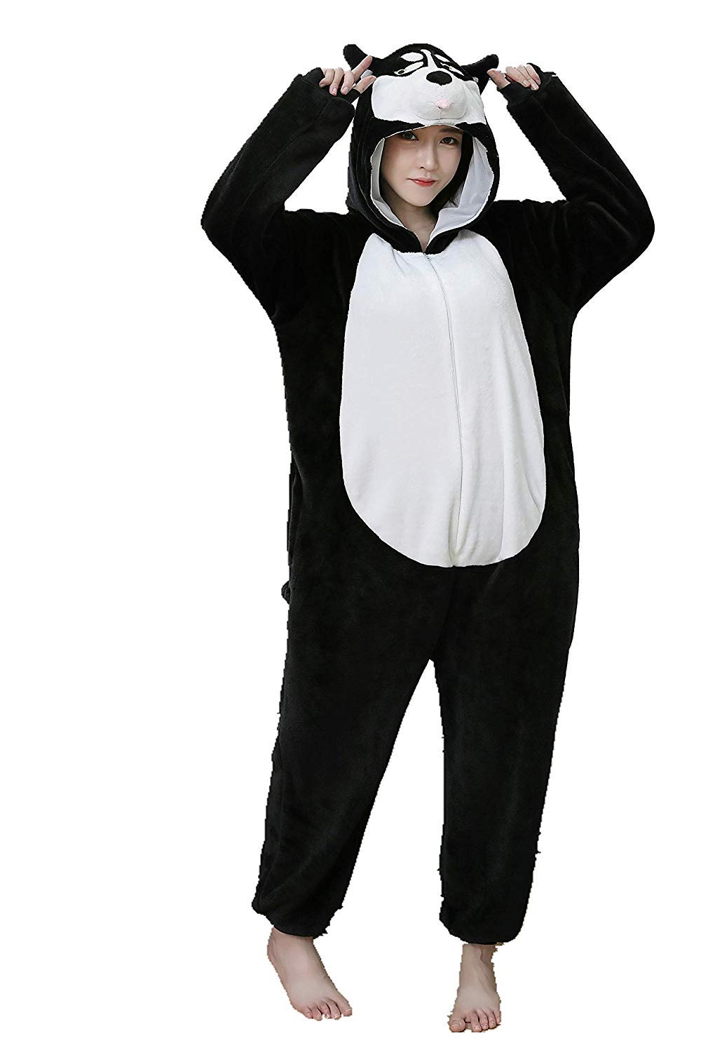 Mcdslrgo Unisex-Adult Christmas Onesie Pajamas Halloween Cosplay Costume