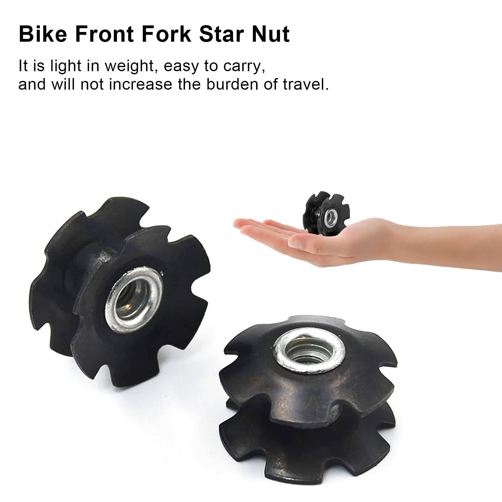 Amazon.com: Front Fork Flower Nut, Portable Steel Lightweight Bike