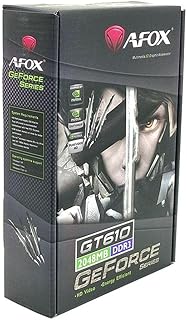 Placa de Vídeo Geforce Afox GT610 2GB DDR3 64BITS LP - AF610-2048D3L5 - 0075538-01