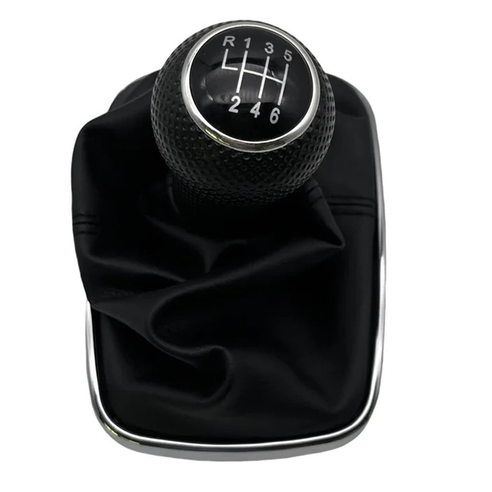XZCVTYW Car to Joystick for Cars 5/6 Speed 12/23mm Gear Shift Knob Lever Stick Gaiter Boot Cover for Golf 4 IV MK4 GTI R32 Bora Jetta MT 1999-2004 Car Gear Shift Knob(6 Speed 23 mm)