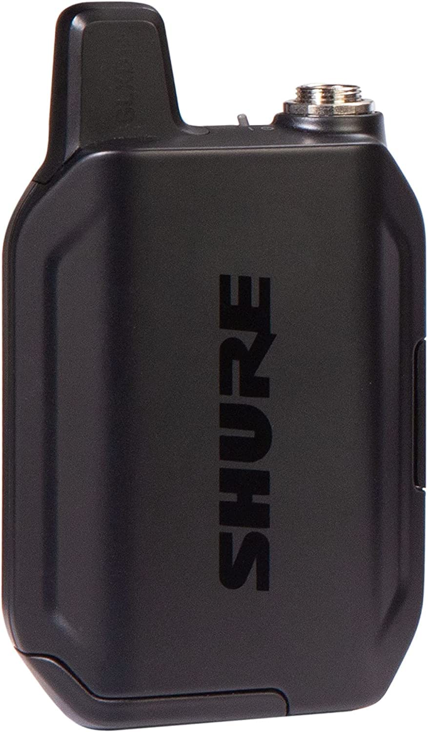 Shure GLXD1+ Wireless Bodypack Sender mit umkehrbarem Gürtelclip und SB904 Batterie (12 Stunden Laufzeit) - zur Verwendung mit GLX-D+ Dual Band Wireless Mikrofonsystemen (Empfänger separat erhältlich)
