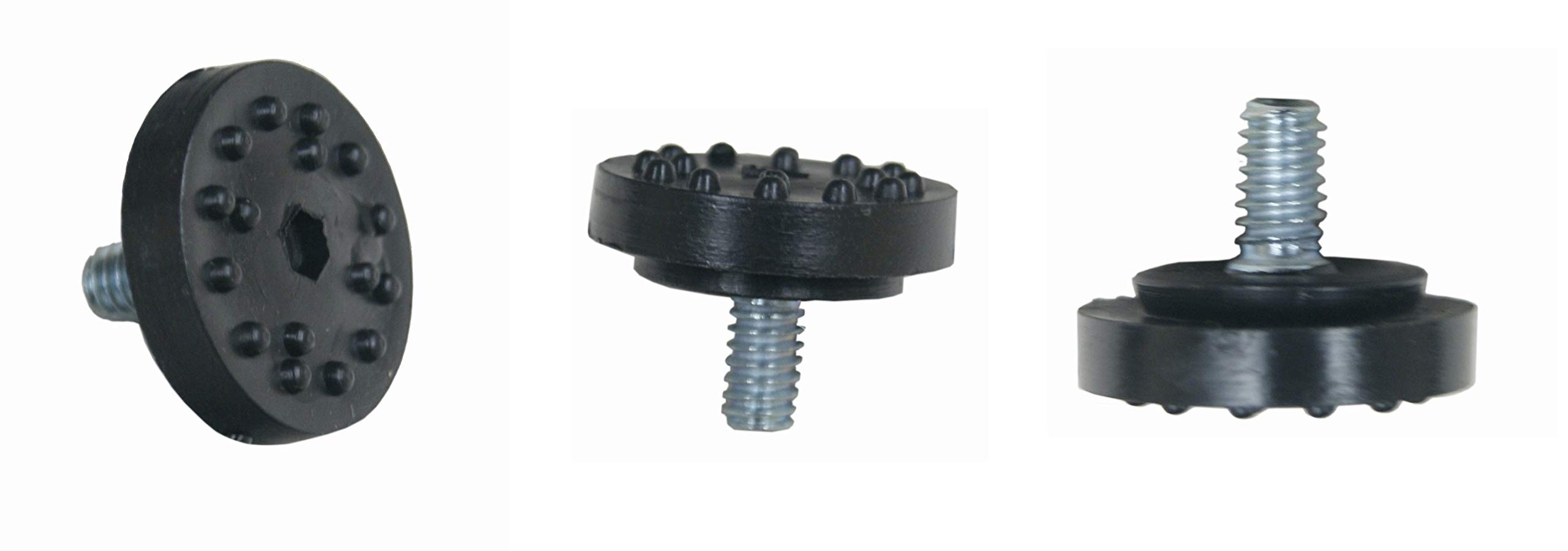 Absolute SeatingTable Base Leveler (Table Base Glide) for Restaurants & Homes, Adjustable, Thread #1/4-20, 40 pcs per Pkg (40)