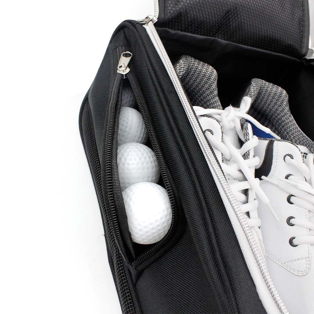 Golf-Schuhtasche und Fußballschuh-Tragetasche mit großem Fassungsvermögen, atmungsaktive, leichte Handtasche mit Tasche – tragbarer Schuh-Organizer
