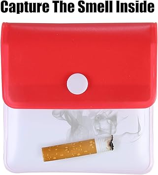 10 Posacenere Tascabili Portatili | Ignifughi E Anti-odore | In PVC E Alluminio | Per Viaggi E Attività Outdoor - Foto 5