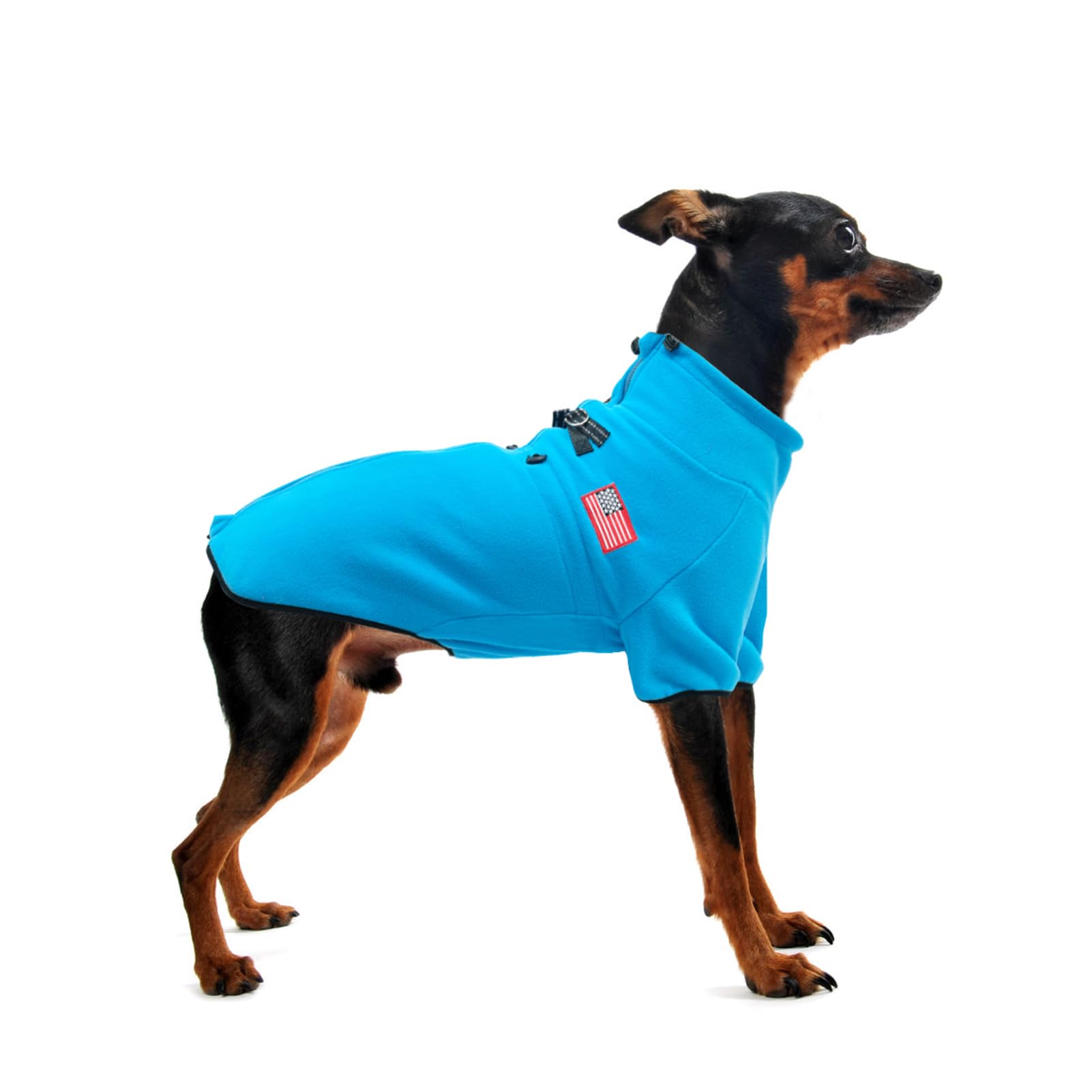 EXPAWLORER Dog Coat Polar Fleece Sweater Jacket, Warm Winter Dog