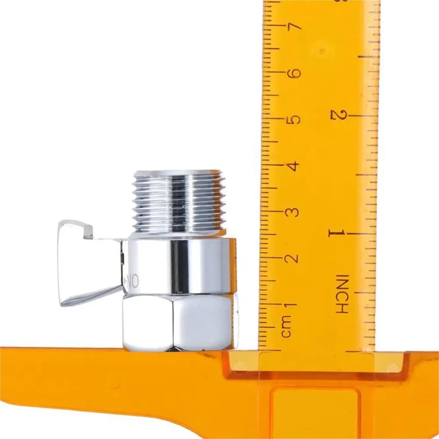 1pcs Brass Shower Flow Control Angle Valve Ceramic Silver Brass Handheld Direct Valve Valve Water Pressure Regulator Worker