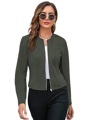 GRECIILOOKS Women's Casual (GL-W1909_Green