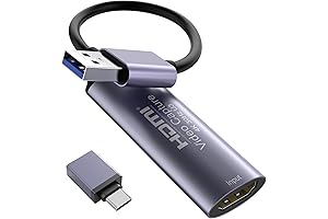 Blue AVS Capture Card: Capture and Stream in 1080P 60FPS, HDMI to USB A/USB C