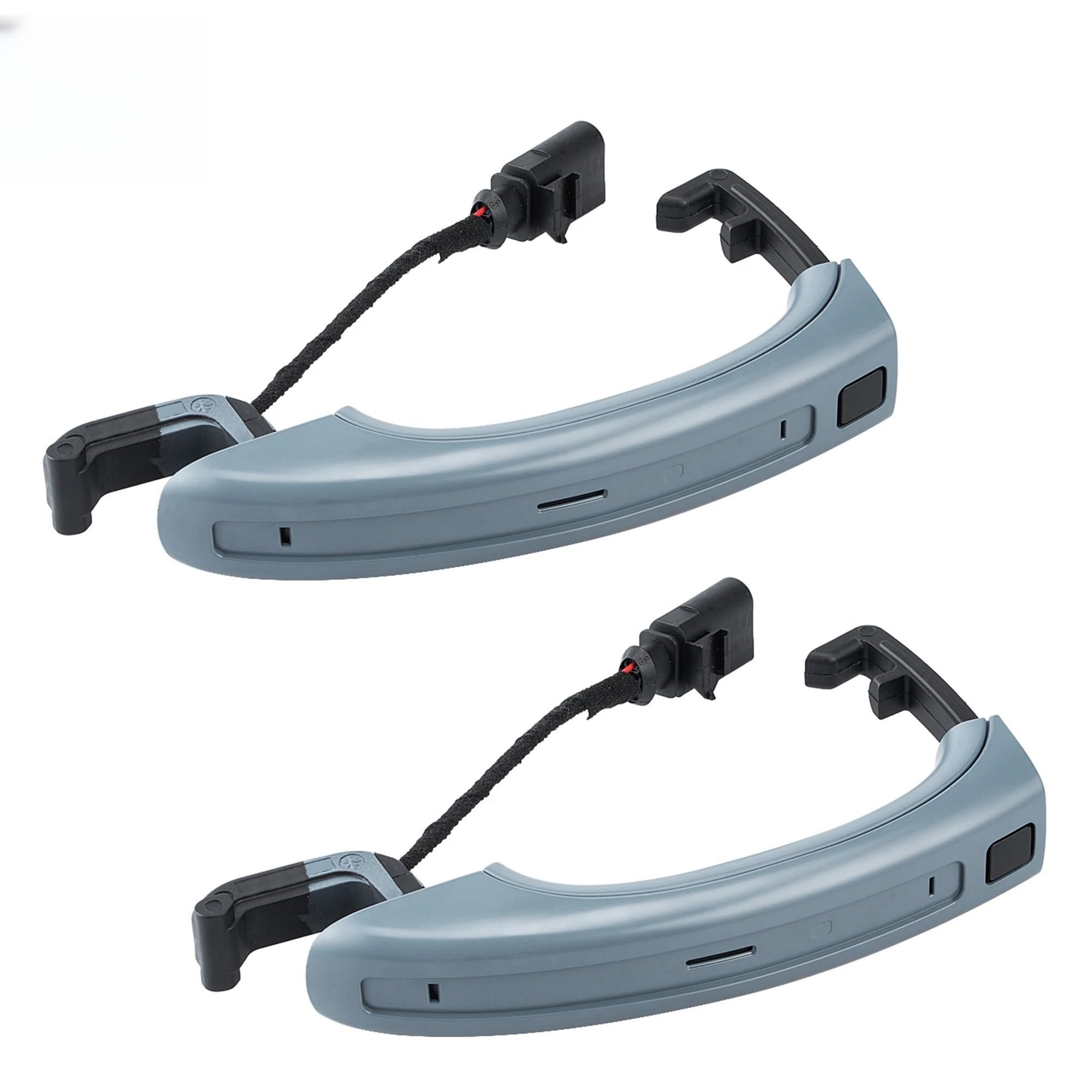 MLIOJU Car Inner Door Handle Exterior Door Handle 4L0837207A, 4L0837207AGRU for Q7 (4LB) 3.0 TDI/3.6 FSI/4.2 TDI/6.0 for TDI 2006-2015