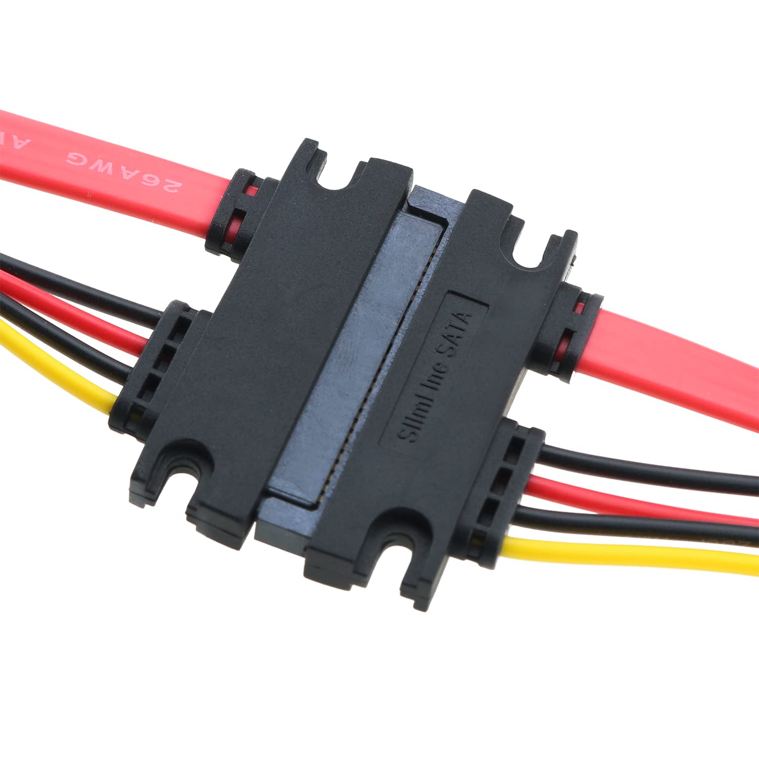 Amazon.co.jp: ZZHXSM 2セット 50cm/20インチ SATA 22ピン (7+15) オス
