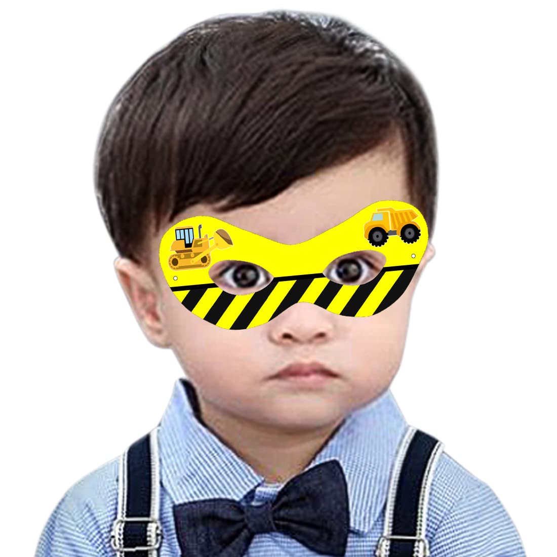 WoW Party Studio Construction Theme Happy Birthday Party Decorations Eyemasks - 10 Pcs (B088H866NW) Amazon Price History, Amazon Price Tracker