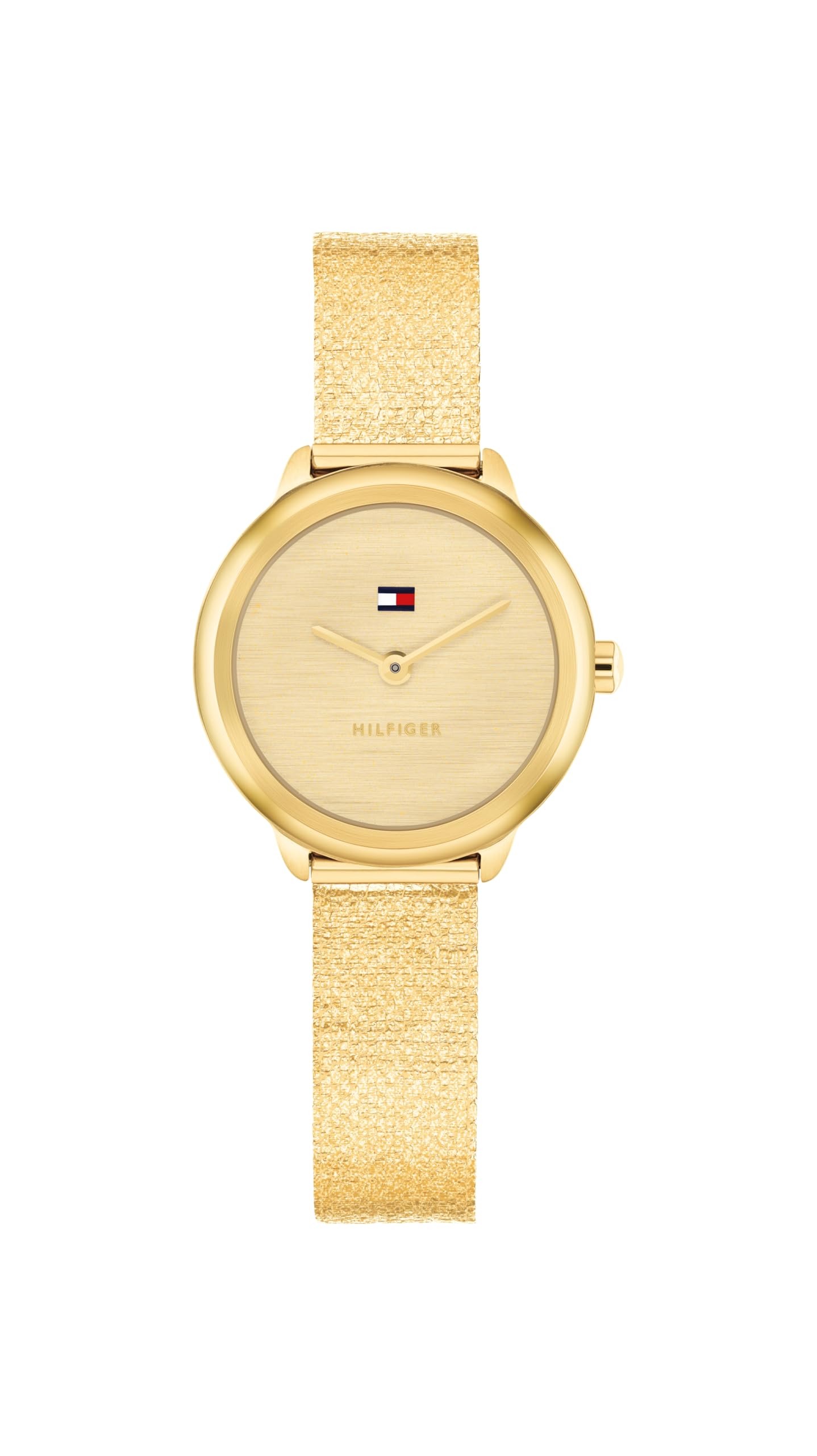Tommy Hilfiger Zwei-Zeiger-Quarzwerk-Uhr für Damen mit Edelstahl-Mesh- oder Gliederarmband – Verfügbar in Roségold, Silber oder Gold