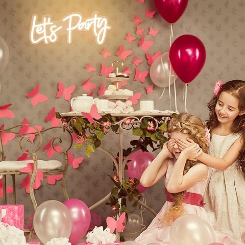 Miniatura 4 de DIVATLA Letrero de neón con luz LED de 17 x 7.5 pulgadas para compromiso, boda, cumpleaños y fiestas temáticas, blanco cálido