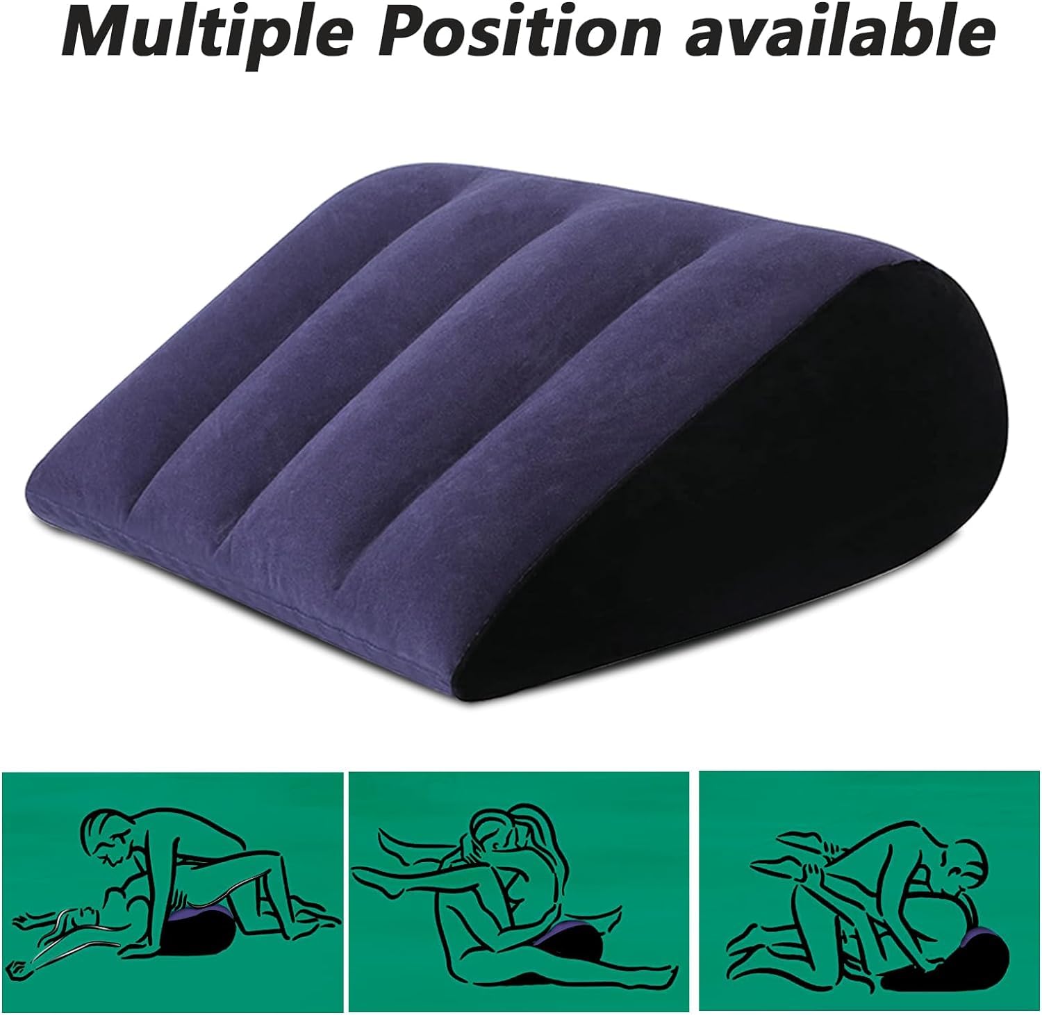 Sex Toys - Cuscino con cintura per bondage in pelle, per coppie, supporto per posizione profonda, sesso imbracatura regolabile, per donne e uomini