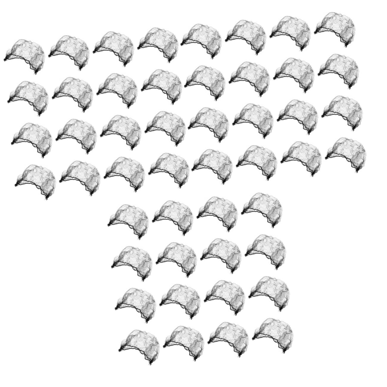 Housoutil 300pièces Filets à Cheveux Invisibles Maille Pour Perruques Et De Mariée