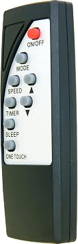 Replacement Remote Control for Impecca ITAC-14KS ITAH-08KR ITAH-10KR ITAH-12KR ITAH-14KR Window in-Wall Air Conditioner