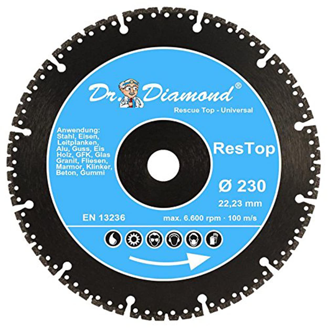 Dr. Diamond Disco diamantato Rescue Top