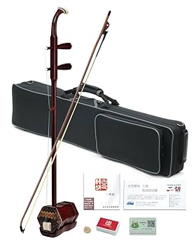 Amazon | 古月琴坊 萬其興謹製収蔵版 小葉紫檀二胡 ER-4000