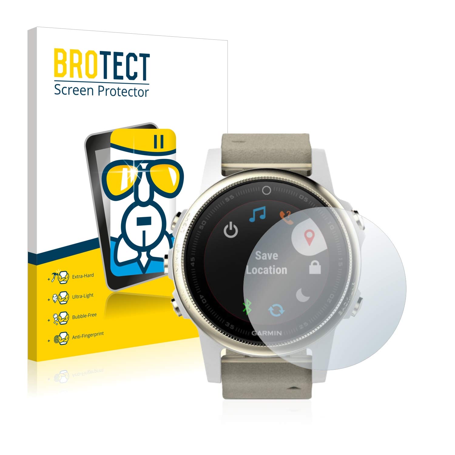 Compatible With Garmin Quatix 7 Series Smartwatch Screen