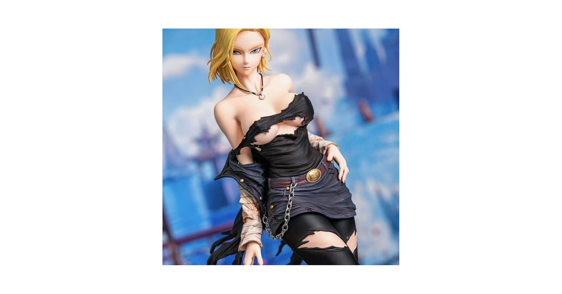 Amazon | 人造人間18号 29cm ABS&PVC製 塗装済み 完成品 フィギュア