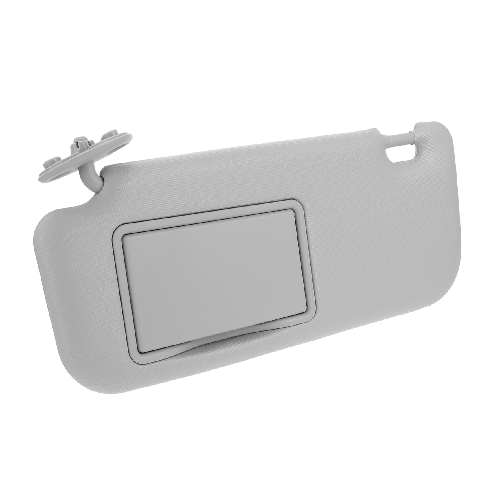 Amosfun specchietto di cortesia con visiera parasole ombrelloni per auto aletta parasole lato guida auto automatico lato sinistro visiera laterale AbS Grey