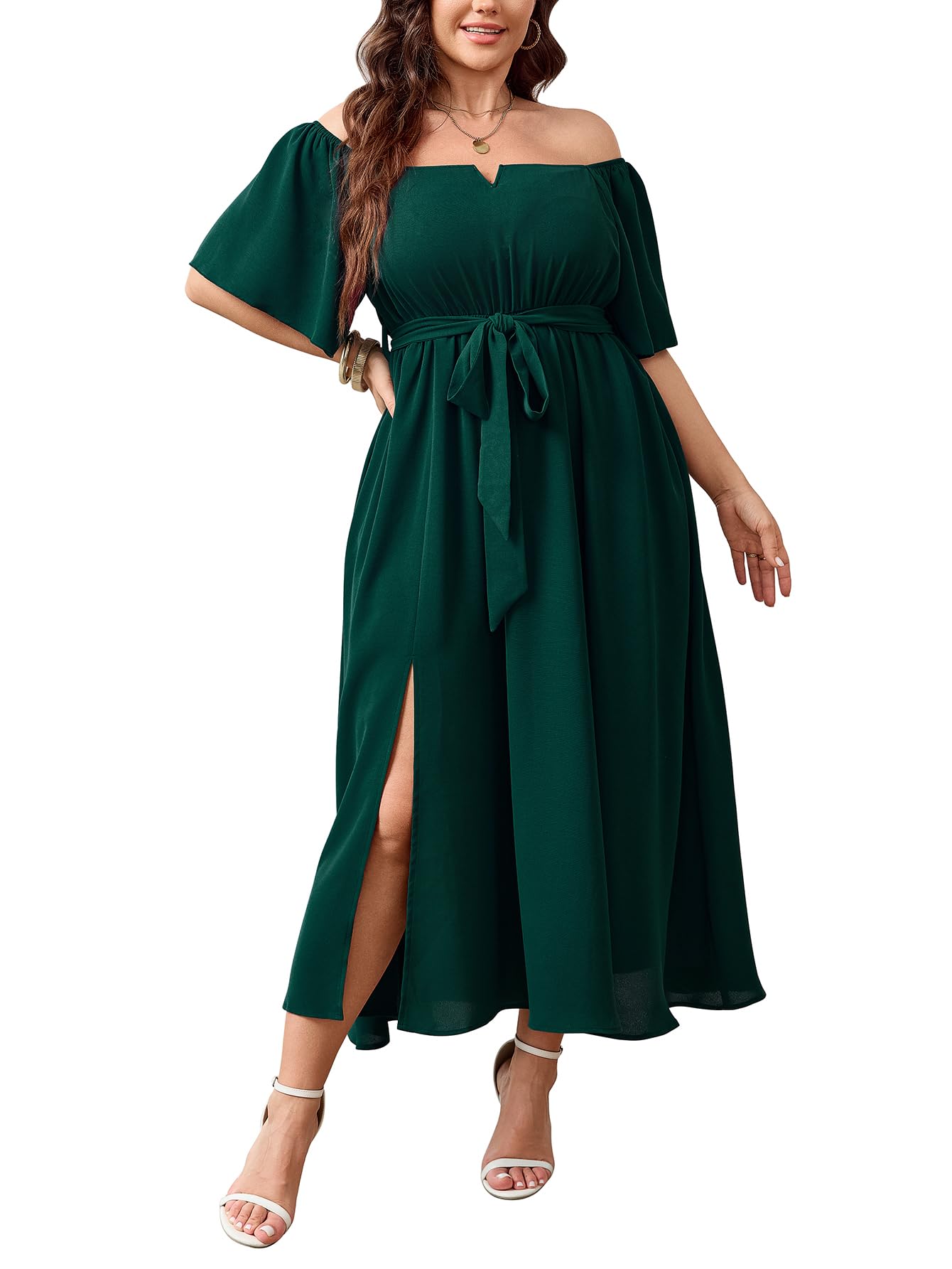 SCOMCHIC Womens Plus Size Formal Dresses