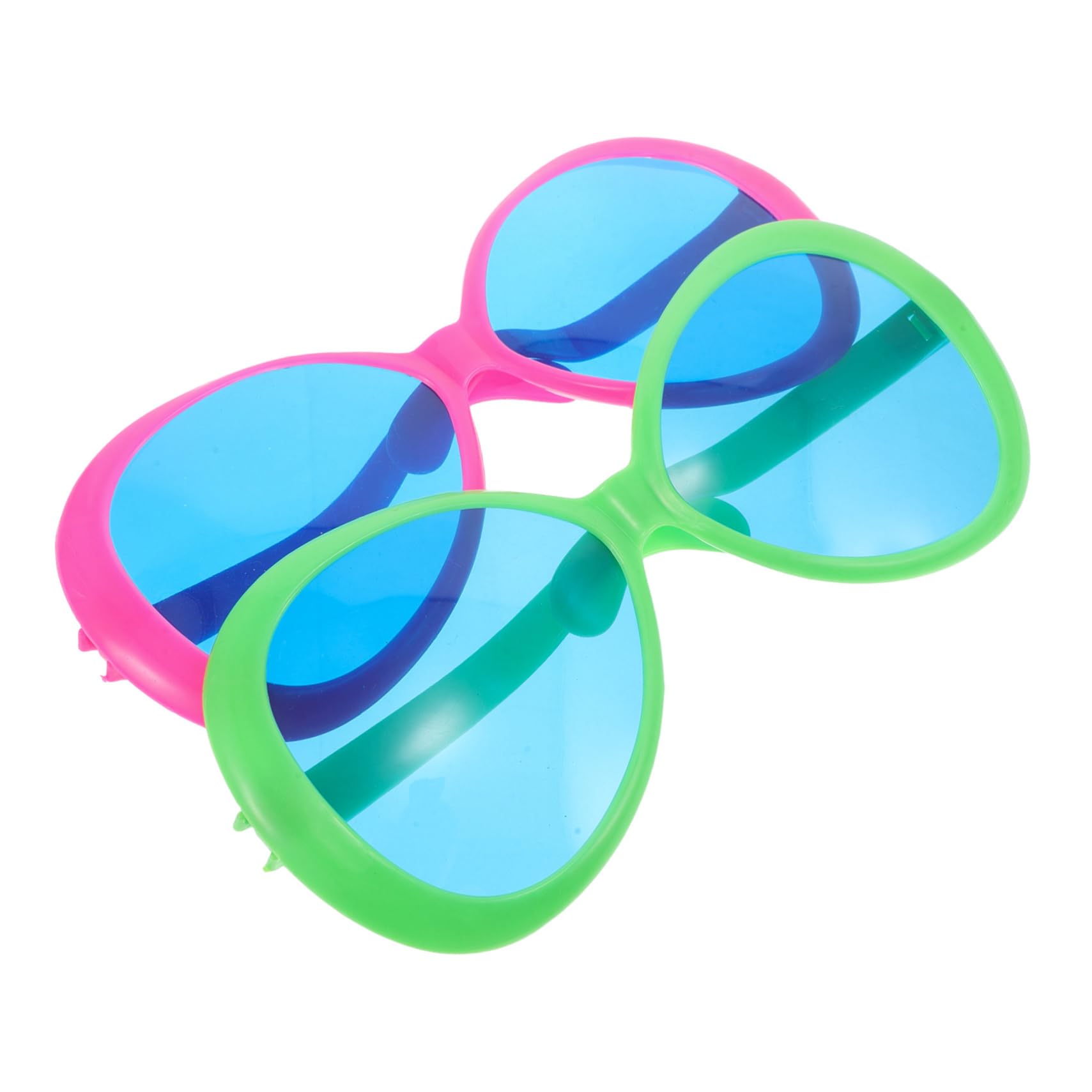 Hemoton Hawaiian Funny Sunglasses for Summer Glasses Tropical Style for Parties Events Beach Fun