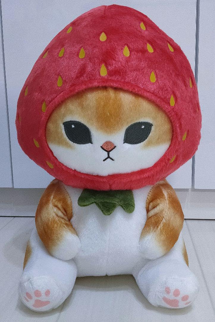 モフサンド フルーツにゃん BIGぬいぐるみ mofusand いちごにゃん Amazon.co.jp: モフサンド フルーツにゃん BIGぬいぐるみ