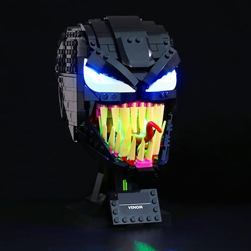 YEABRICKS Luz LED para Lego-76187 Venom Building Blocks Model (Lego Set no incluido)