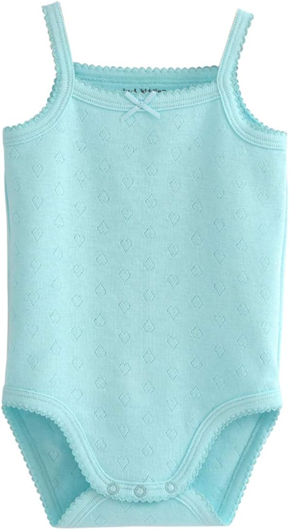 Baby Girls Spaghetti Strap Bodysuit Sleeveless Baby Tank Top Cotton Baby One-Pieces Pack of Summer Baby Clothes Outfit - Image 5