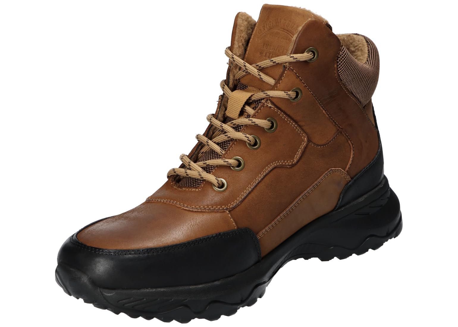 CY164 TRAPERY TREKKINGI BUTY ZIMOWE SKÓRZANE MĘSKIE BR 42