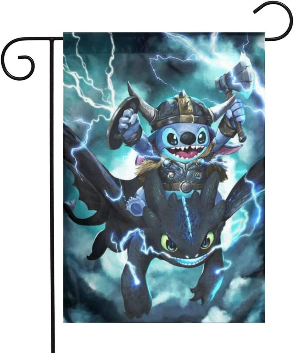 Toothless Vikings Signs, Outdoor Courtyard Flags, Banner