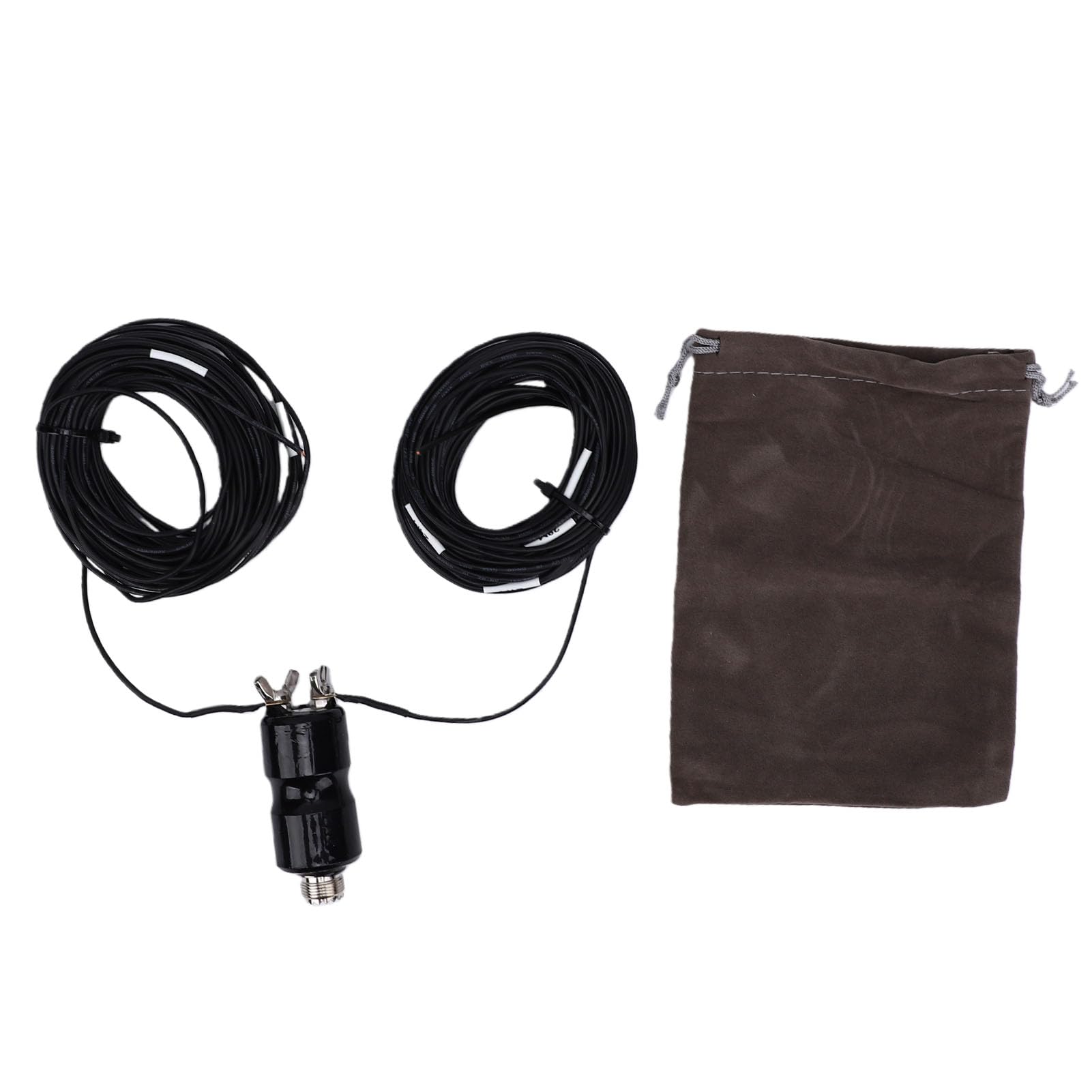 ASHATA 9-Band-HF-Dipolantenne 5-50 MHz 25 W |Endgespeister Halbwellen-Balun für den Außenbereich