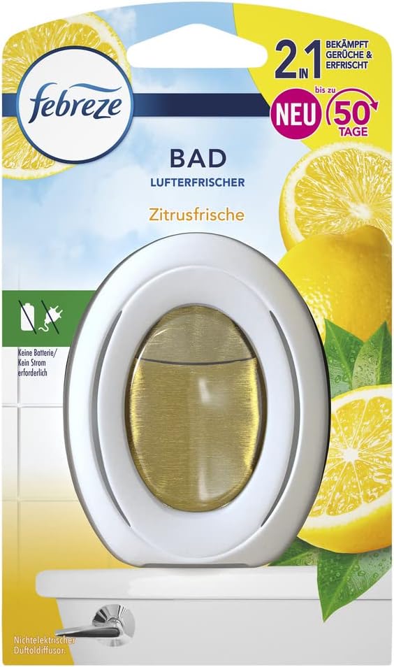 Febreze Bad Lufterfrischer Lenor Zitrusfrische, Duftstecker zur