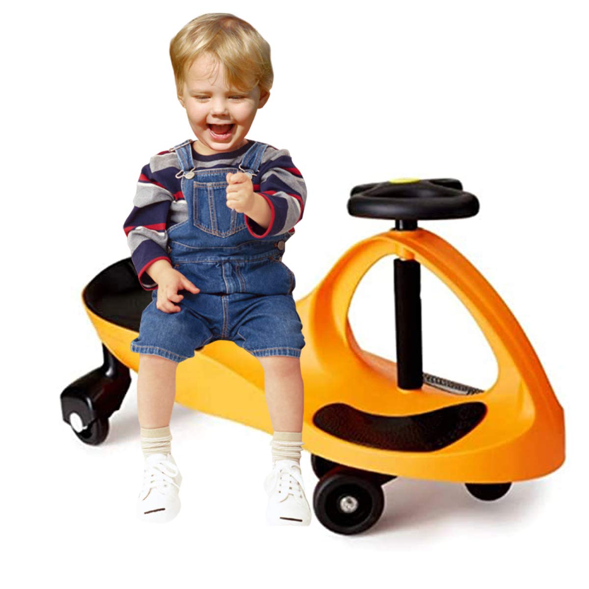 Coolbaby Ride On Swivel Scooter Kids Wiggle Gyro Swing Car