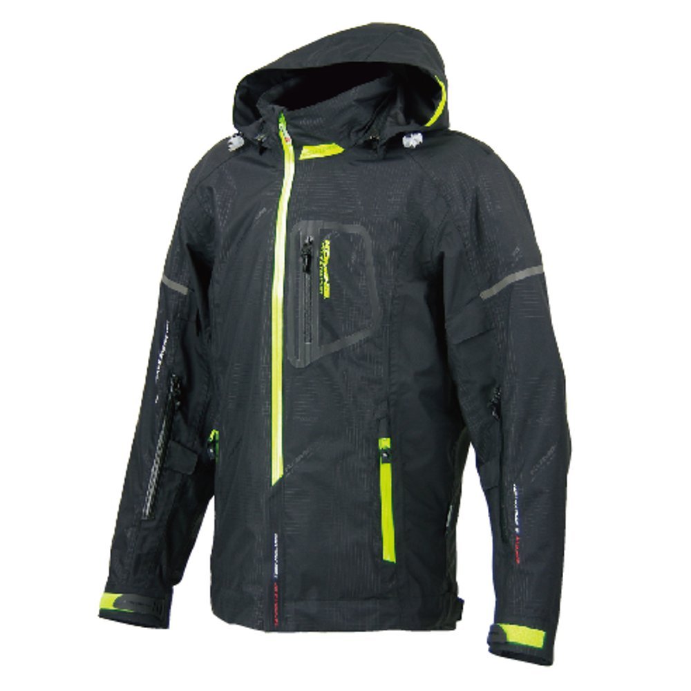 Amazon | KOMINE(コミネ) JK-059 Breathter Riding Parka black/neon