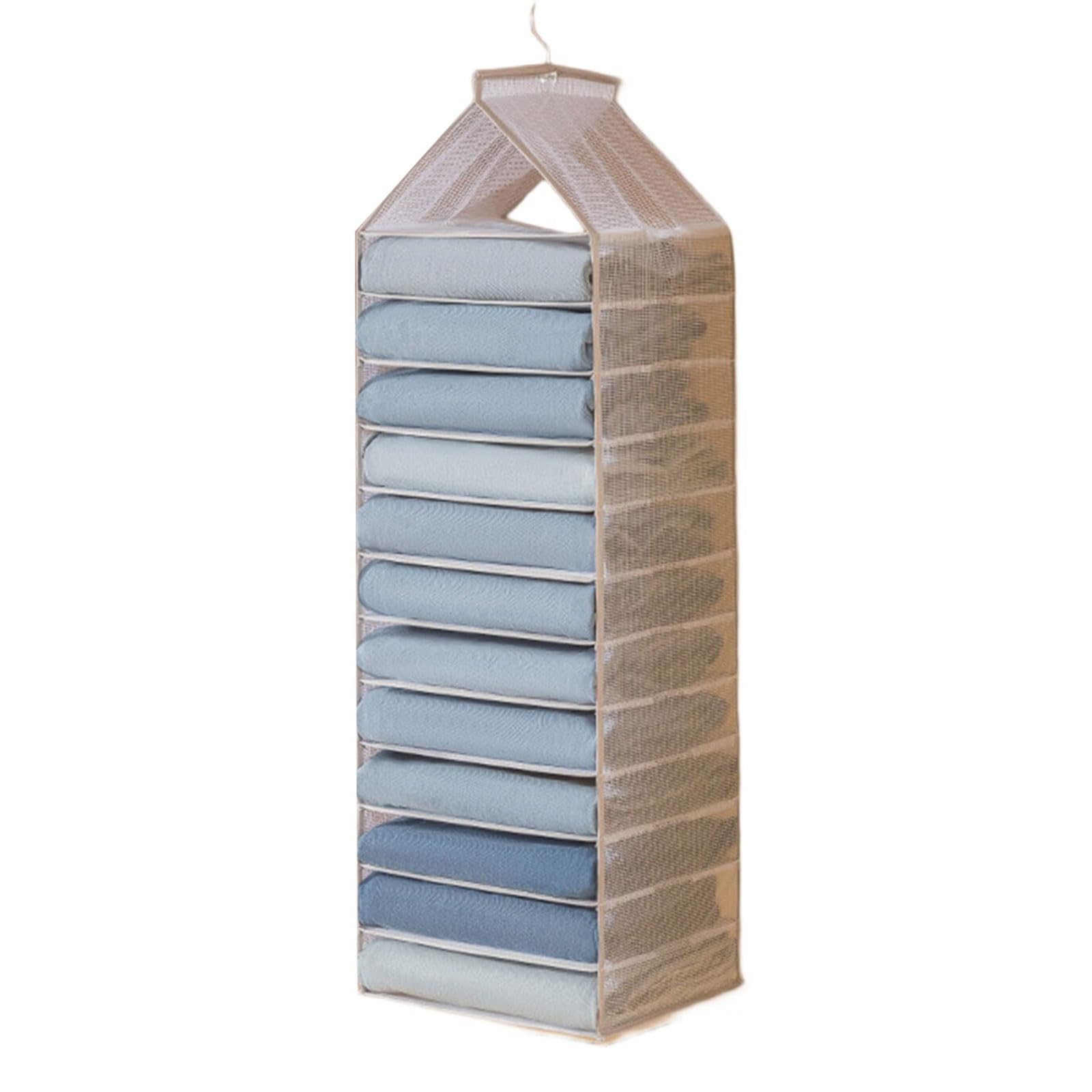 Bottone Space Saving Living with Door Back Hangable Storage Pouches Sturdy PVC Cloth Spacious and User Friendly Designs Dorm Room Accessories