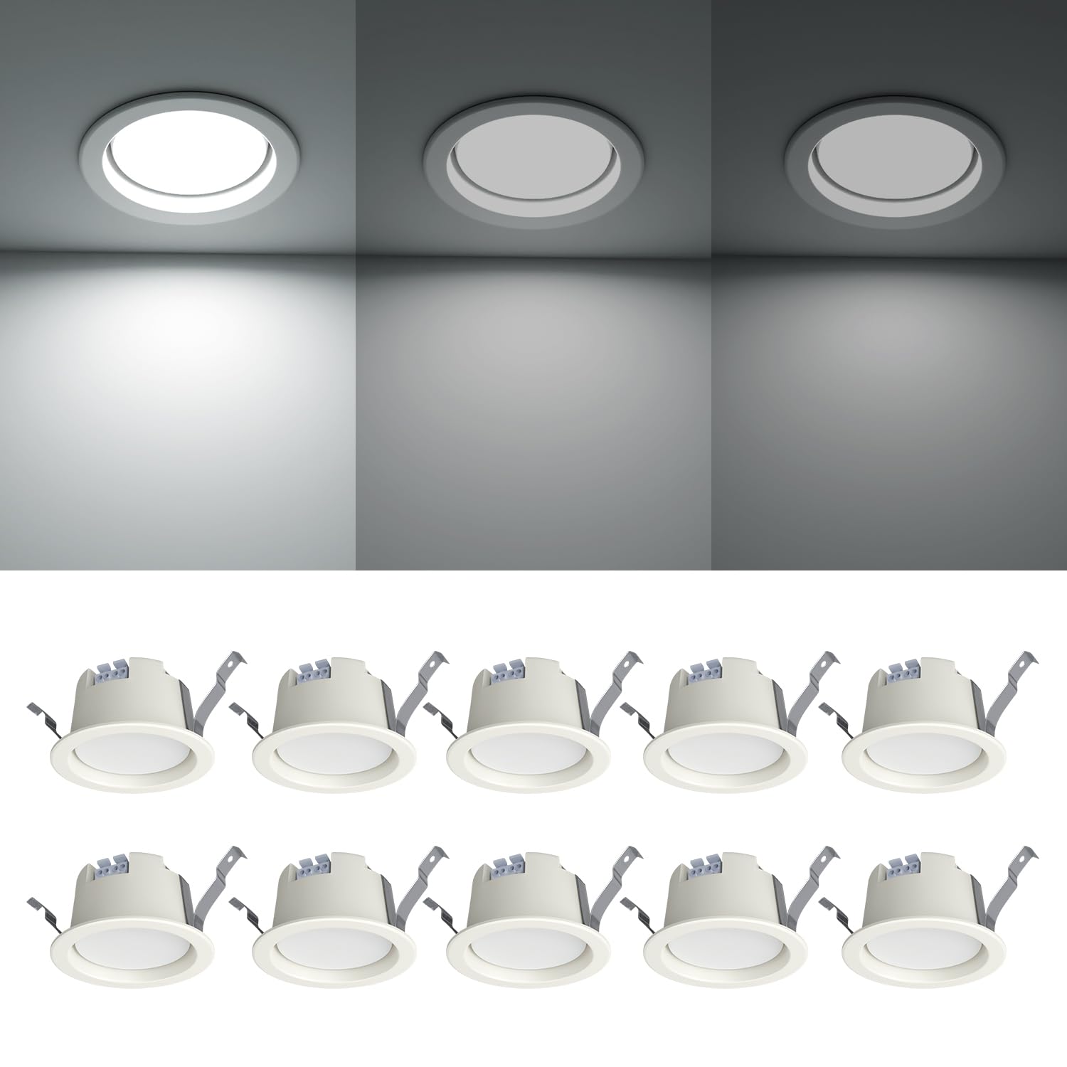 Amazon.co.jp: 創優会 ledダウンライト100φ5W 埋め込み式 天井